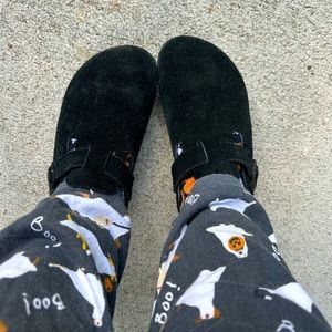 birkenstock boston clogs